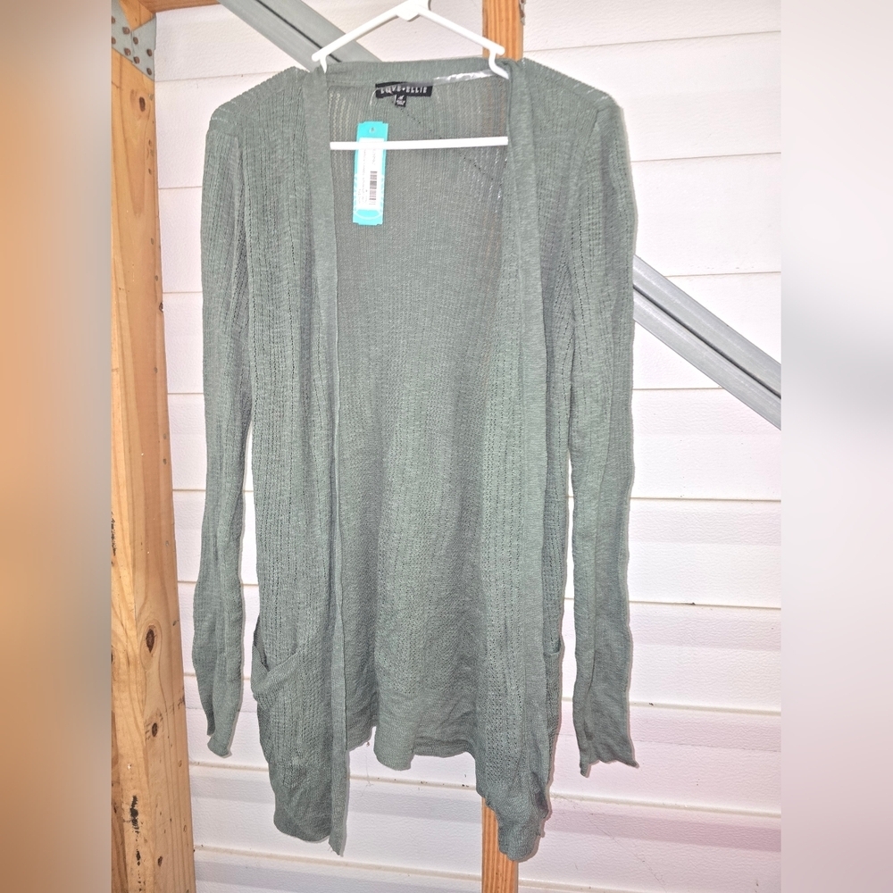 Love Ellie Long Cardigan Size Medium NWT
